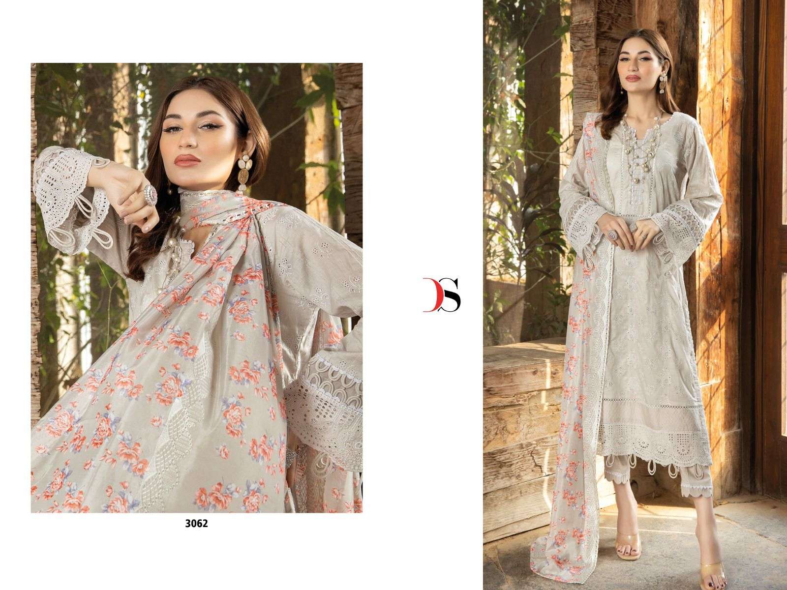 deepsy suits adans libas chikankari vol-23 nx fancy designer pakistani salwar suits hit design collection surat 
