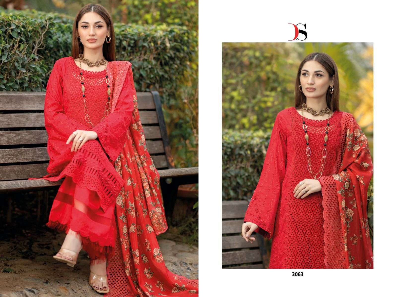 deepsy suits adans libas chikankari vol-23 nx fancy designer pakistani salwar suits hit design collection surat 