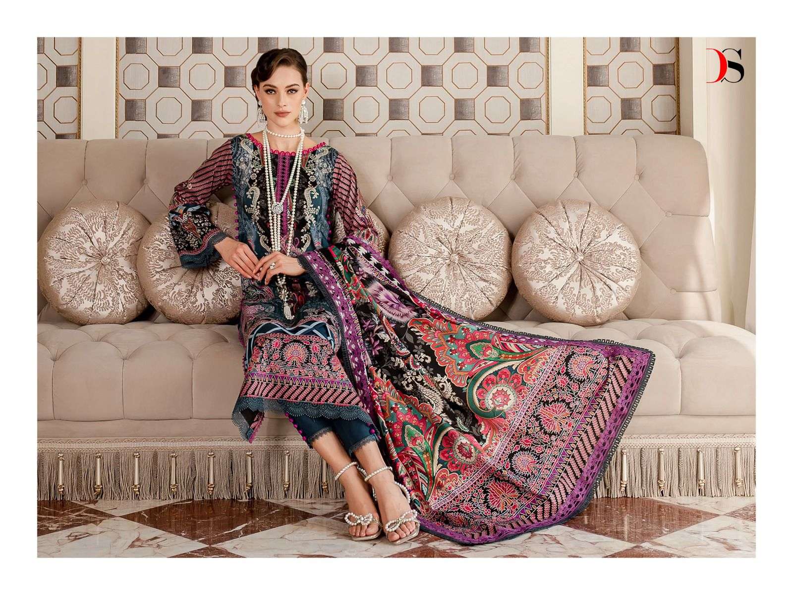deepsy suits firdous urbane vol-23 2 3141-3148 series pakistani salwar kameez catalogue wholesale price in india 