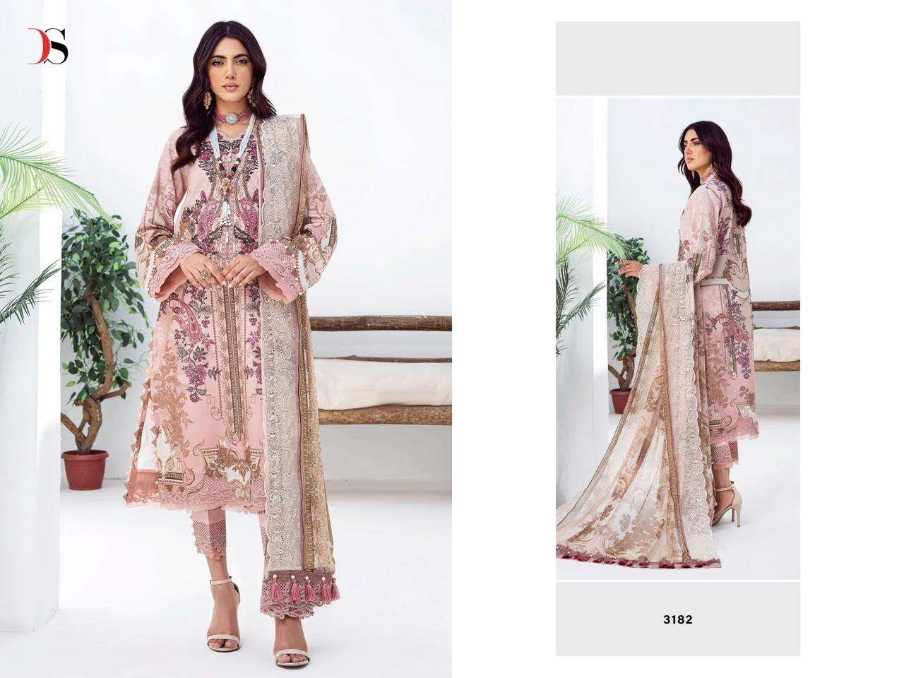 deepsy suits jade needle wonder vol-2 3181-3188 series latest designer pakistani salwar suits catalogue manufacturer surat