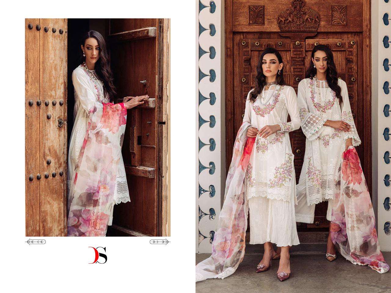 deepsy suits saira rizwan vol-23 3151-3156 series stylish look designer pakistani salwar suits catalogue design 2023 