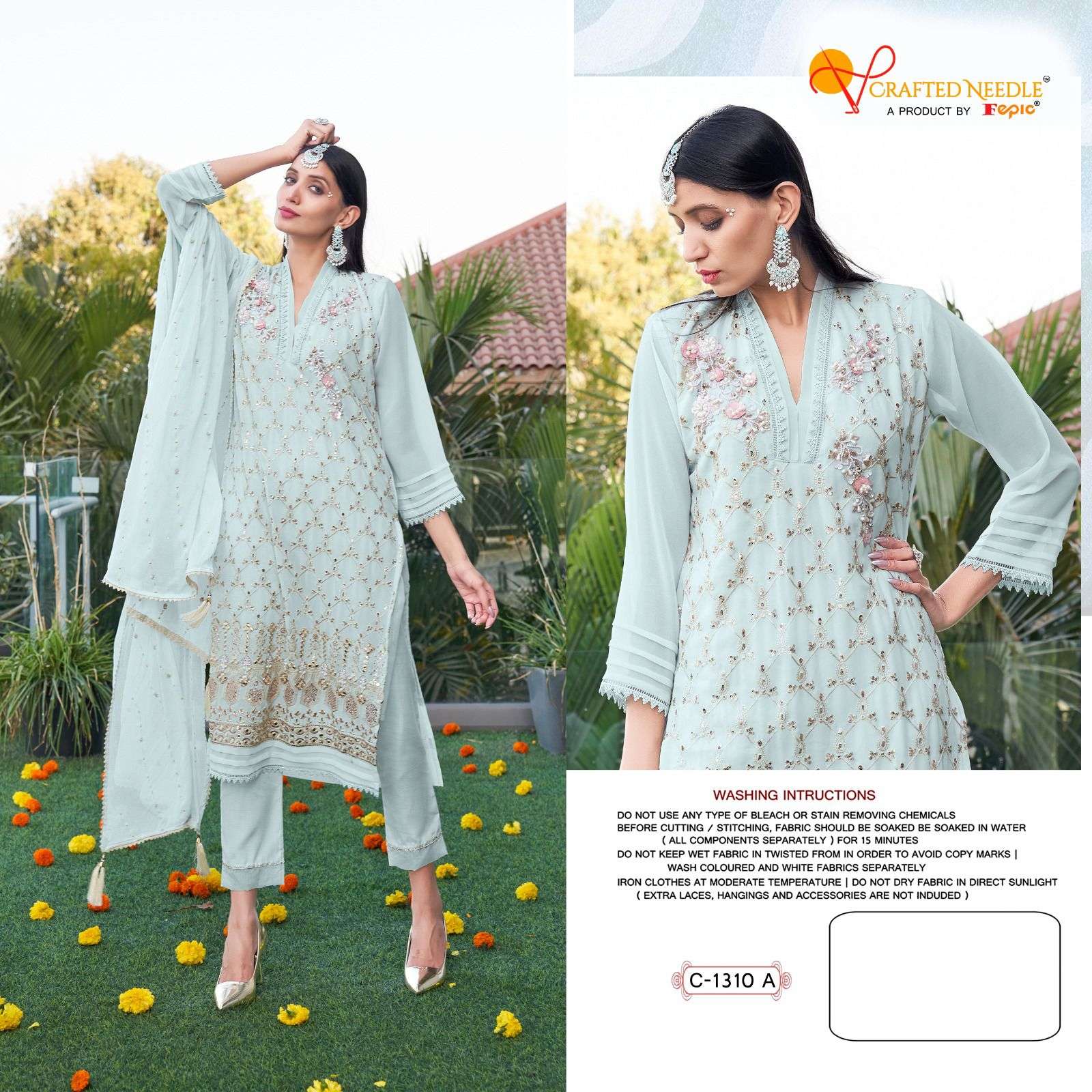 fepic 1310 series bridal look designer pakistani salwar suits wholesale price surat 