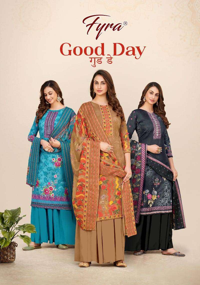 fyra designing good day soft cotton designer salwar kameez catalogue collection 2023 