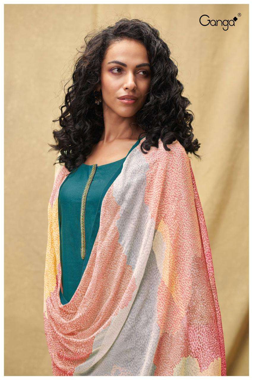 ganga drishya 1783 designer premium cotton salwar kameez wholesale price 