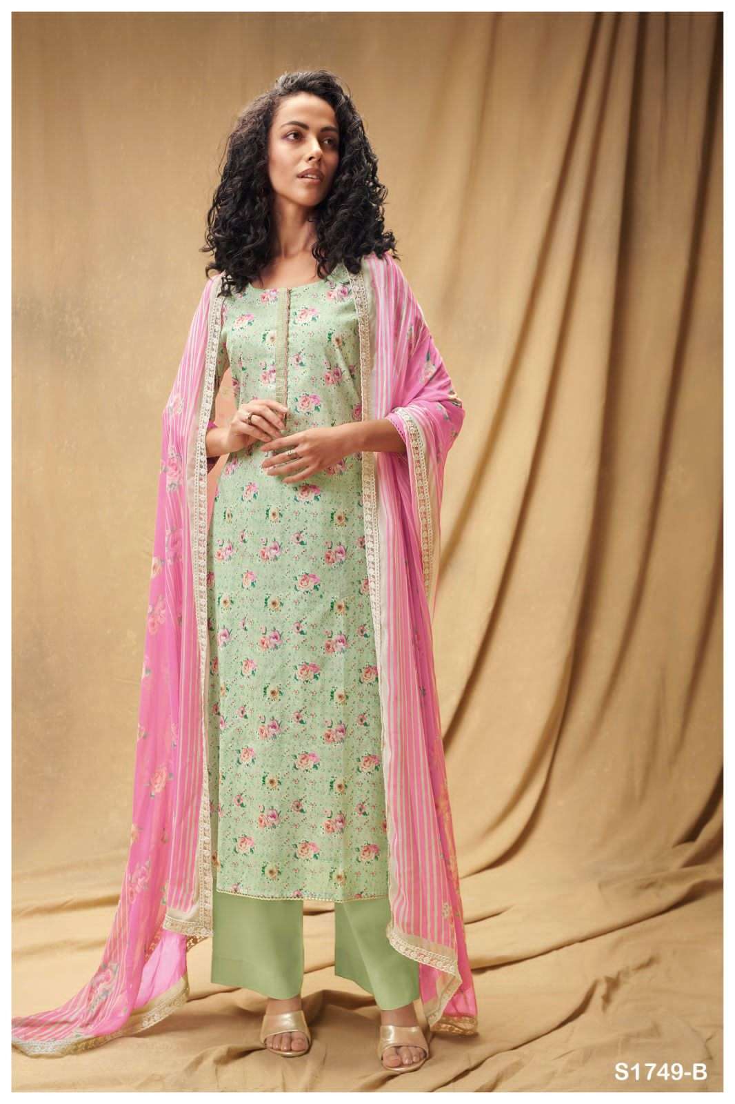 ganga pillai 1749 series premium cotton designer salwar suits catalogue online wholesaler surat
