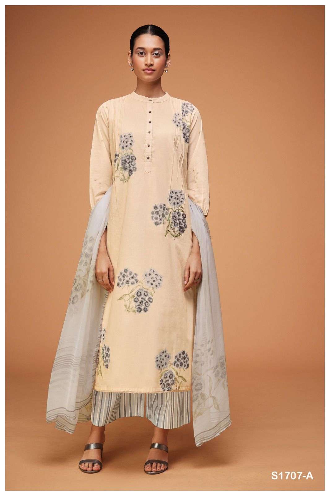 ganga verena 1707 series cotton designer salwar kameez catalogue wholesale price surat