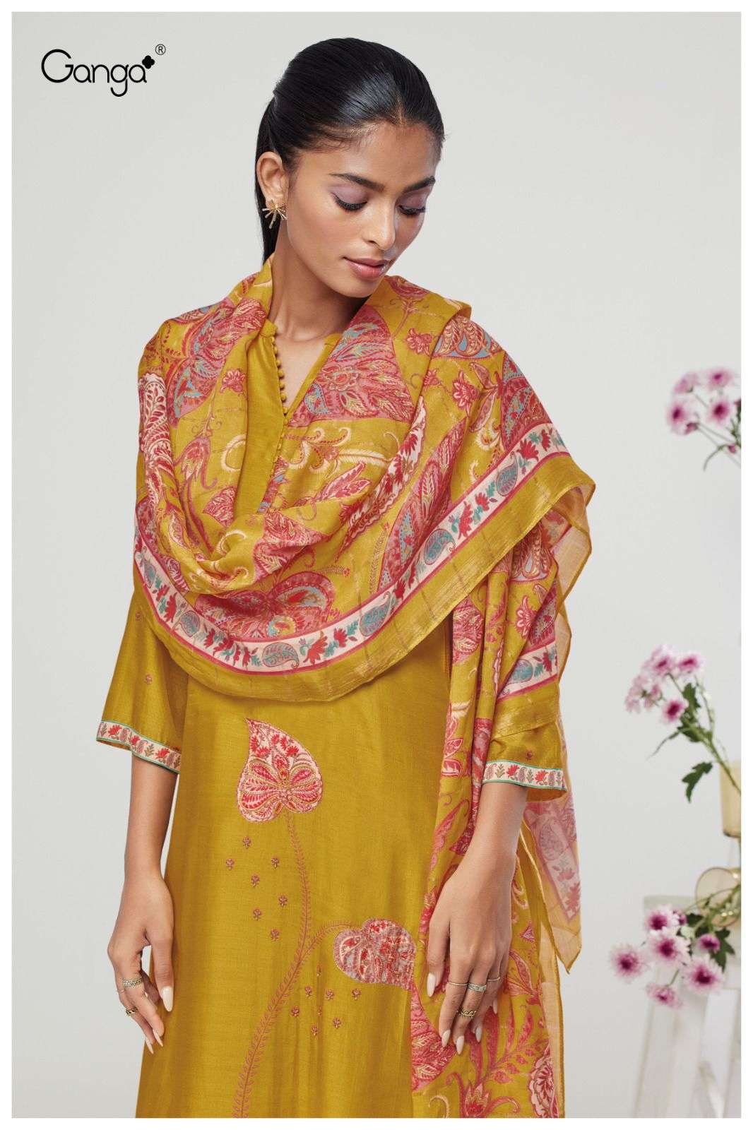 ganga victoria 1691 series exclusive designer salwar kameez catalogue online dealer surat 