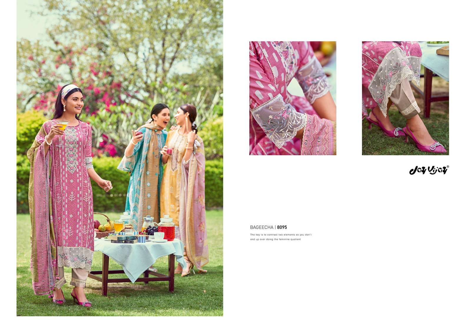 jayvijay new&now vol-9 8091-8098 series latest designer salwar kameez catalogue online dealer surat