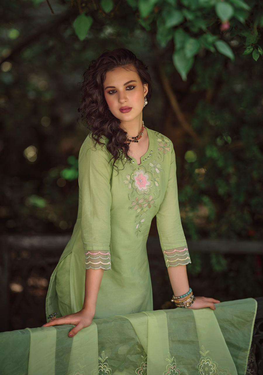 kailee fashion boondi vol-2 pure cotton fancy readymade salwar kameez wholesale price 