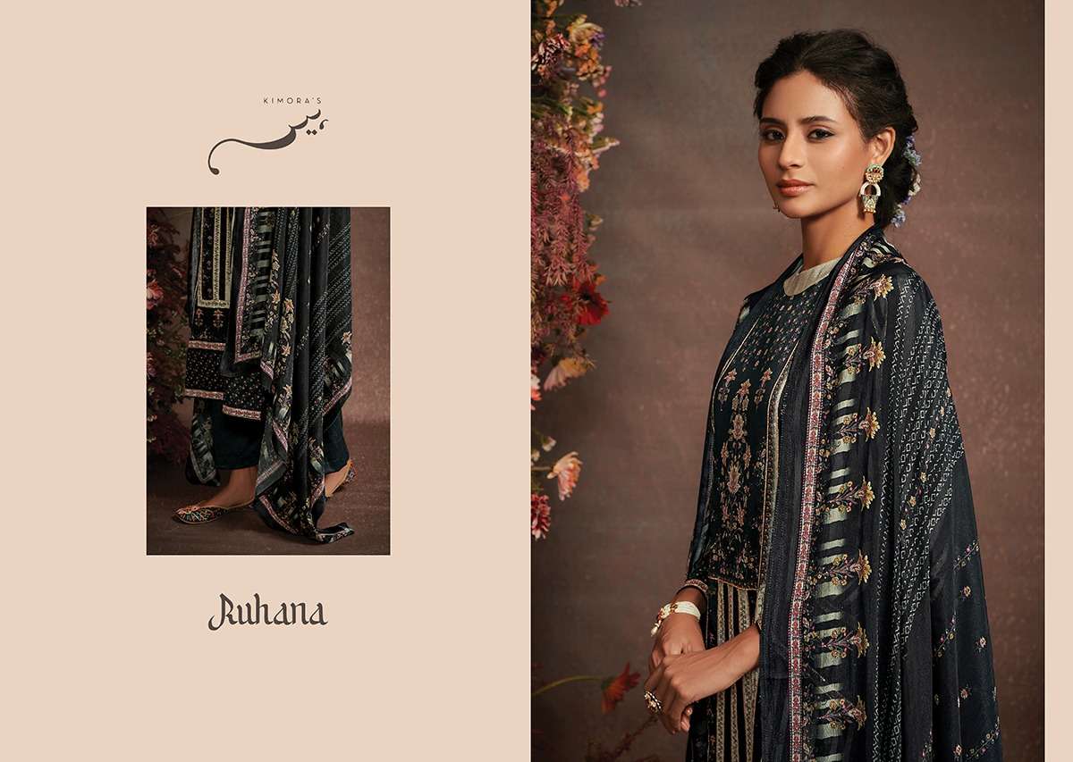 kimora ruhana 9061-9068 series stylish salwar kameez catalogue manufacturer surat