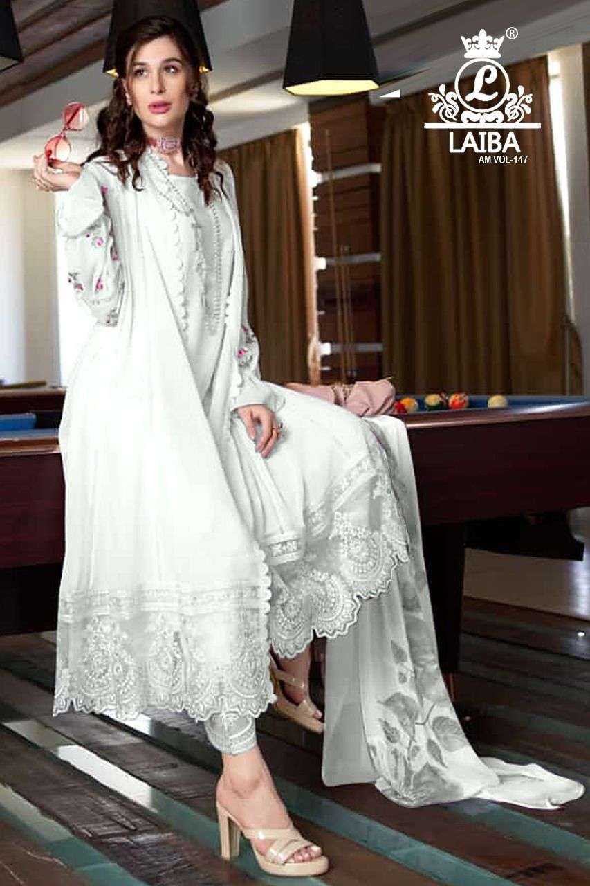 laiba am vol-147 redaymade designer pakistani salwar suits catalogue design 2023 