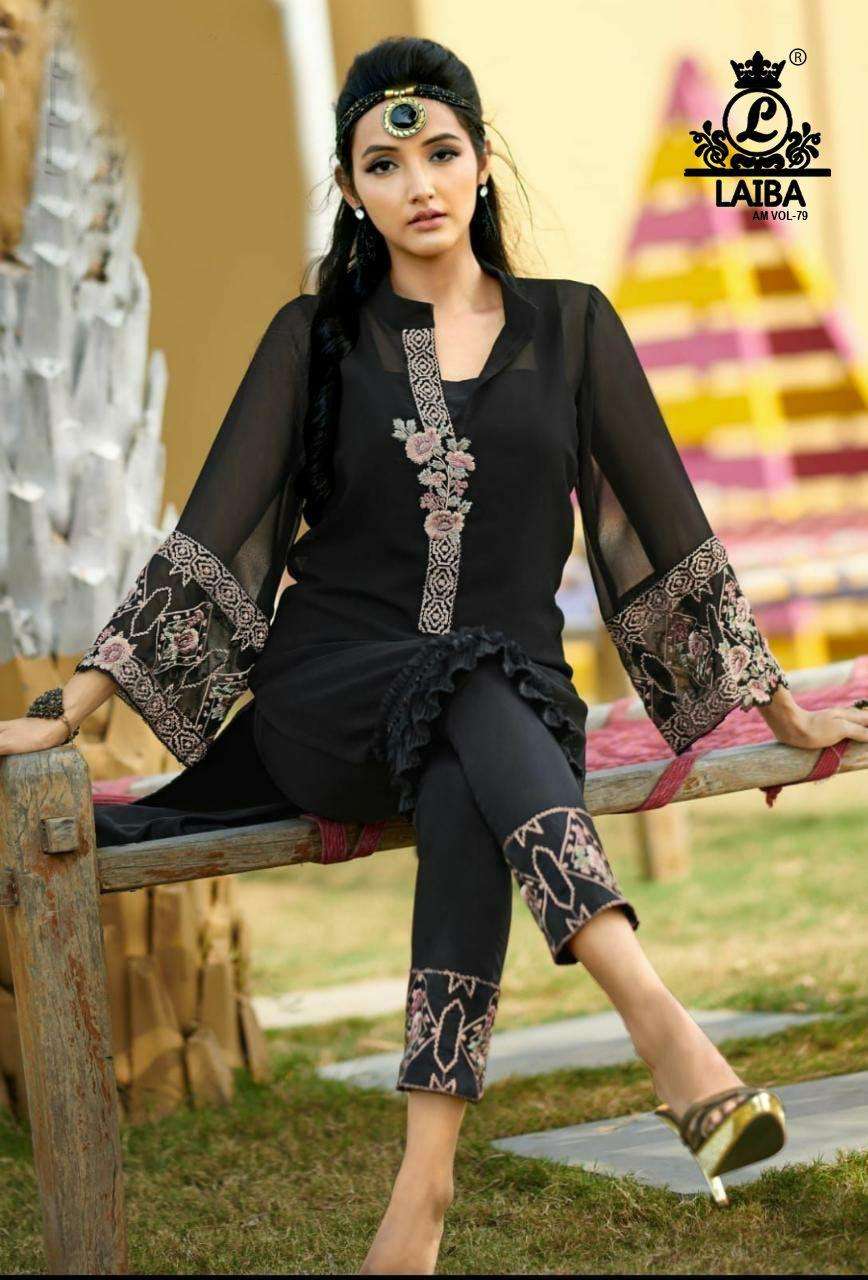laiba am vol-79 readymade designer pakistani salwar suits catalogue in surat 