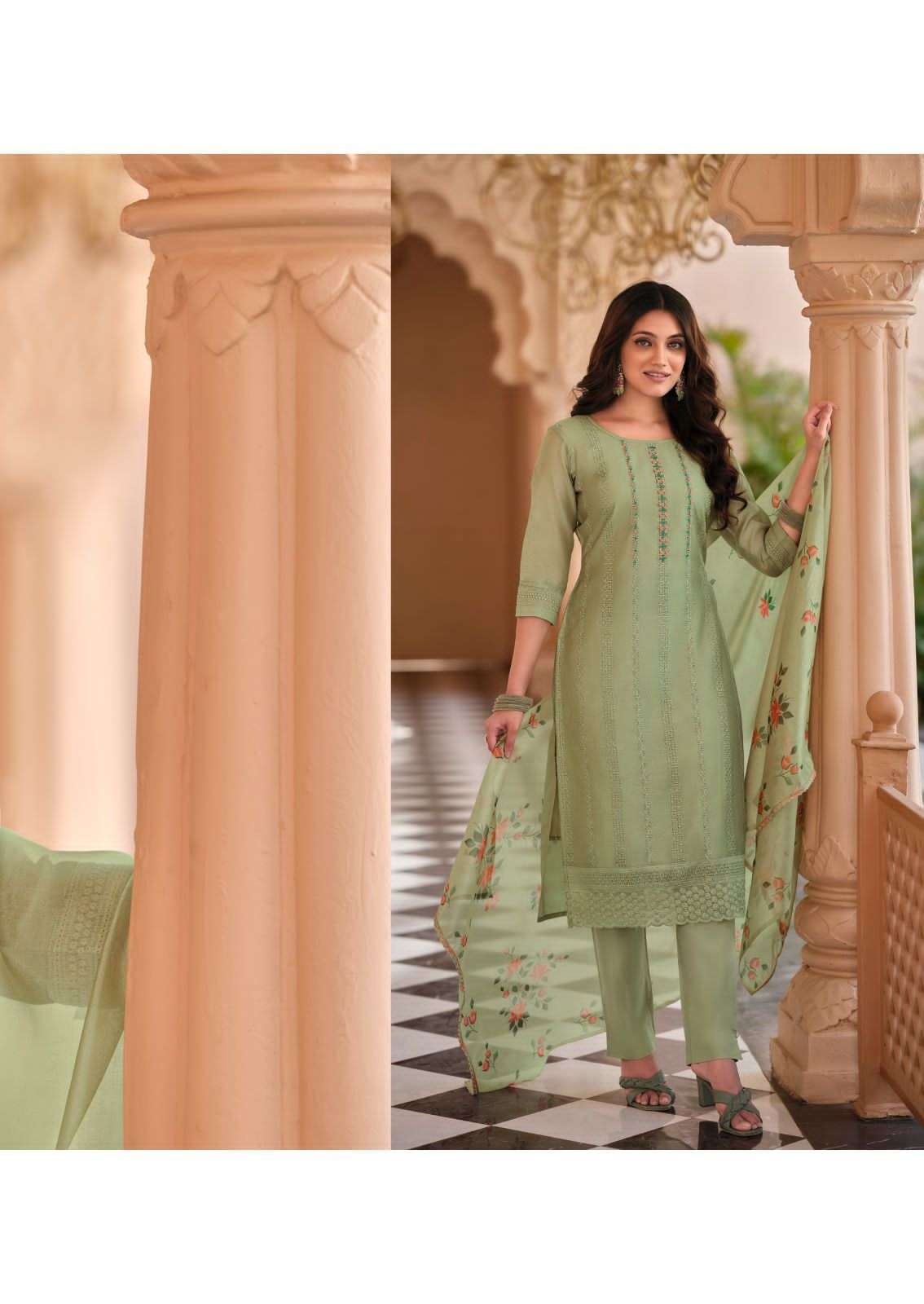 lily and lali lucknowi exclusive designer kurtis catalogue online supplier surat 