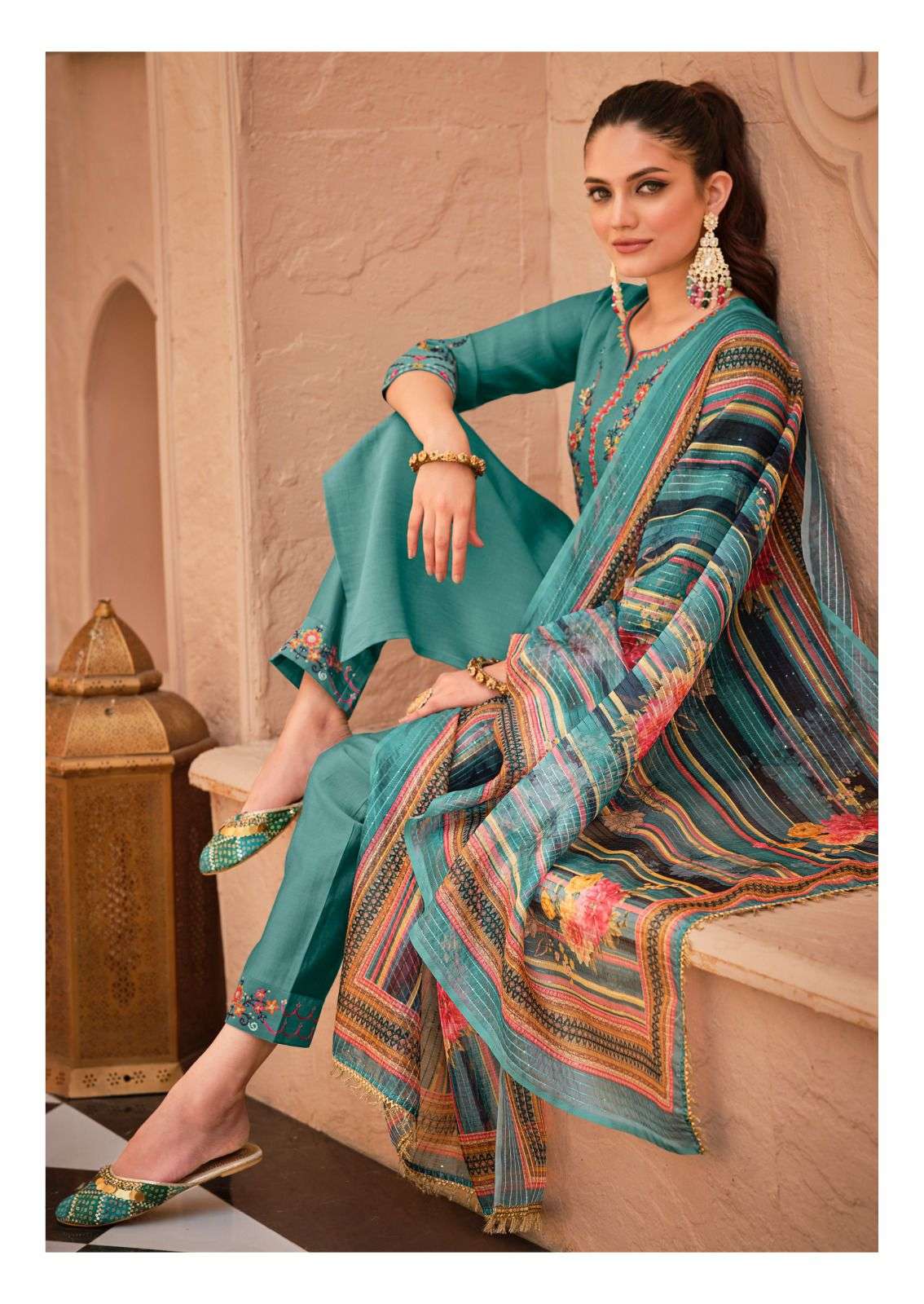 liy and lali zoya 11951-11956 series premium designer dress catalogue online wholesaler surat