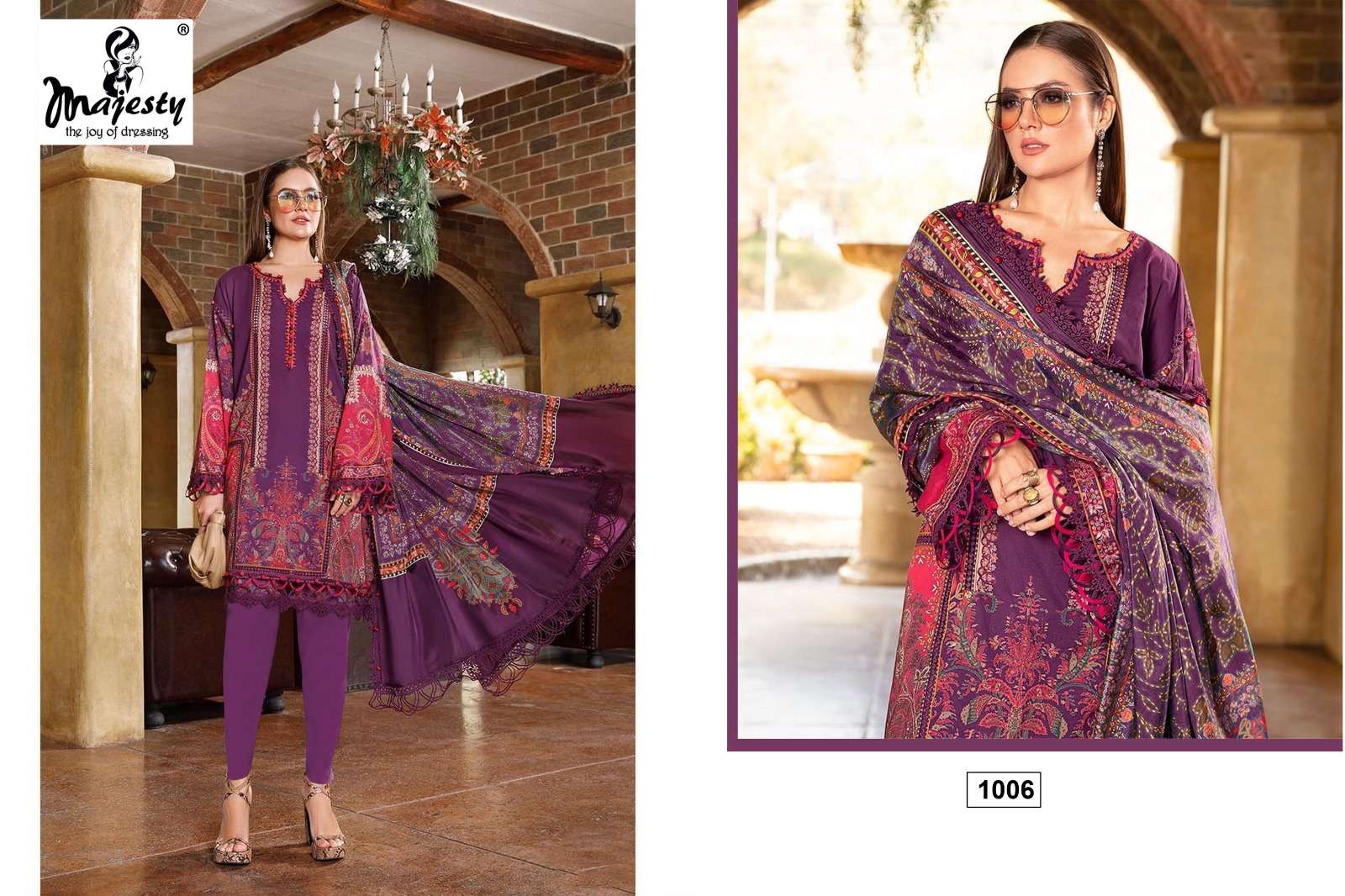 maria lawn vol-12 by majesty trendy designer pakistani salwar suits latest collection in surat