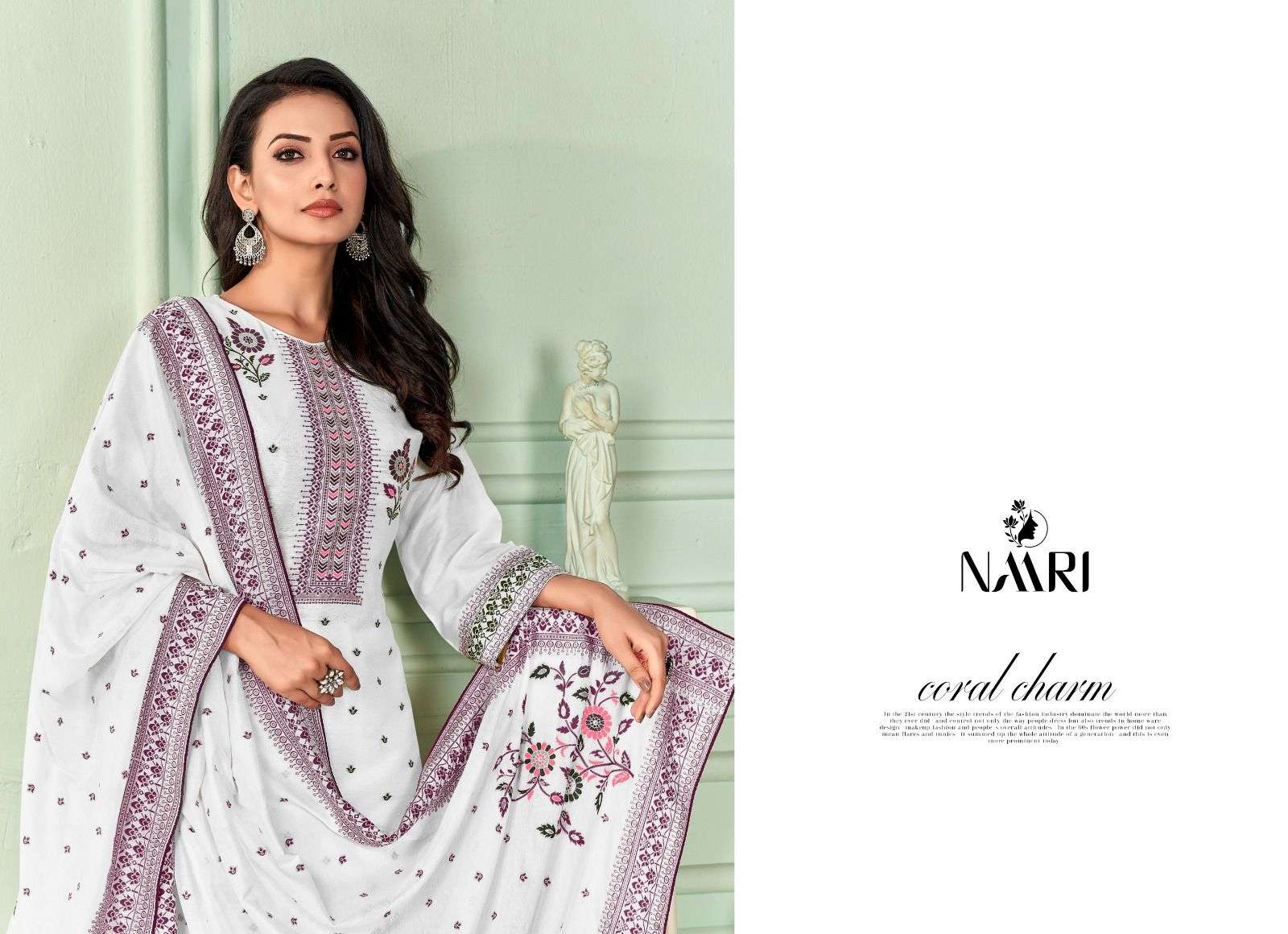 naari riwaz 9101-9104 series indian designer salwar kameez catalogue online supplier surat