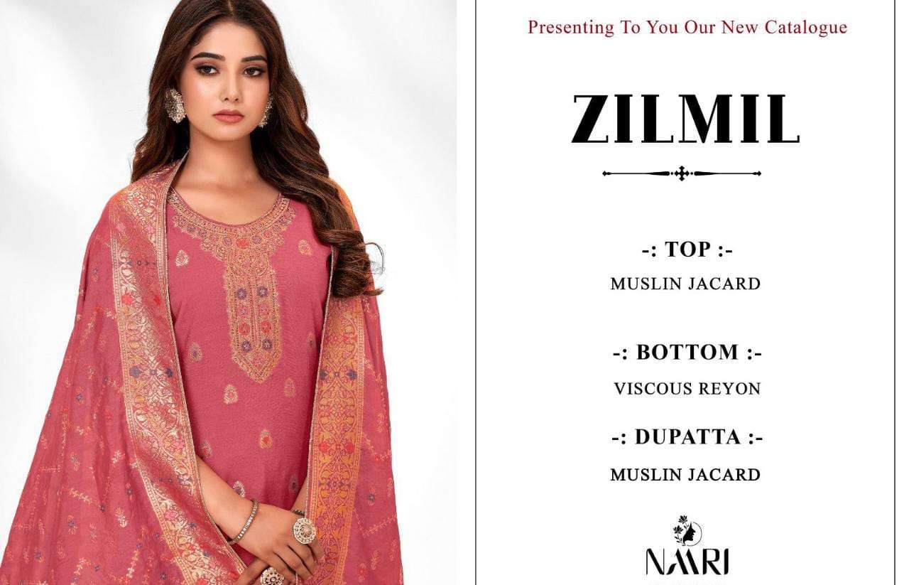 naari zilmil 7901-7904 series stylish designer salwar kameez catalogue collection 2023