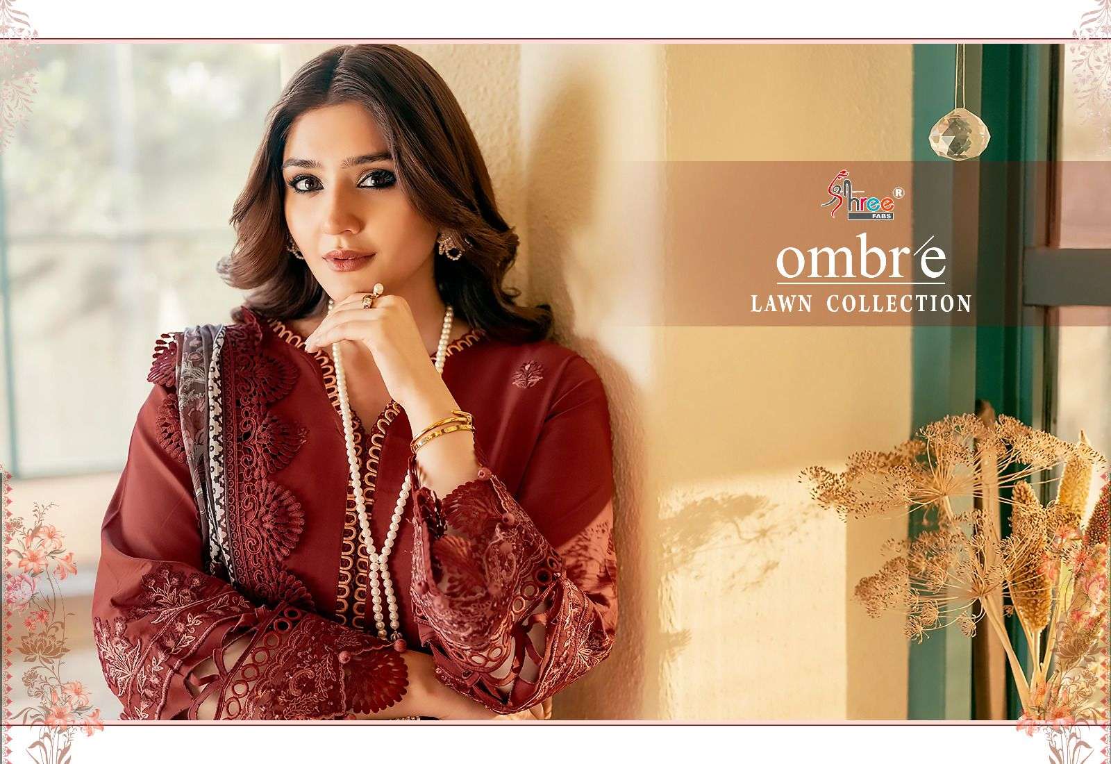 ombre by shree fabs fancy look designer pakistani salwar suits manufacturer in surat 