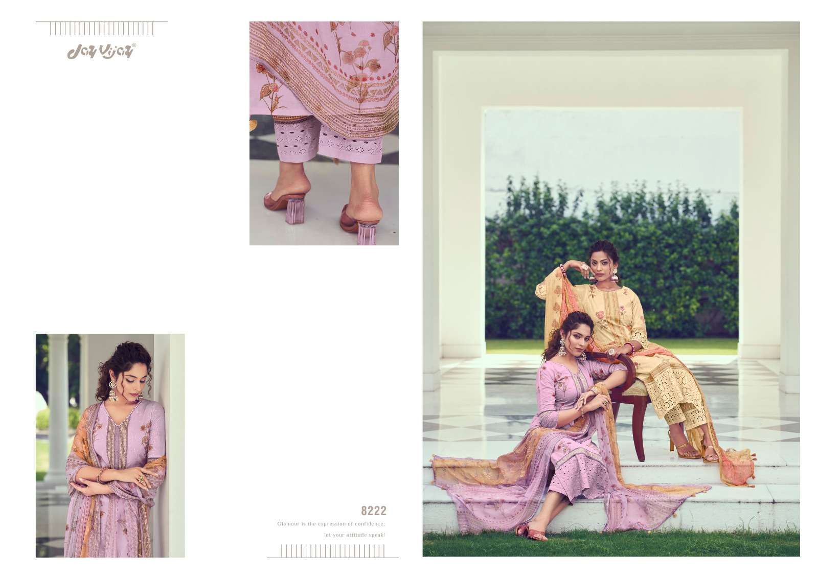 purvai vol-2 by jayvijay pure cotton designer salwar kameez catalogue manufacturer surat