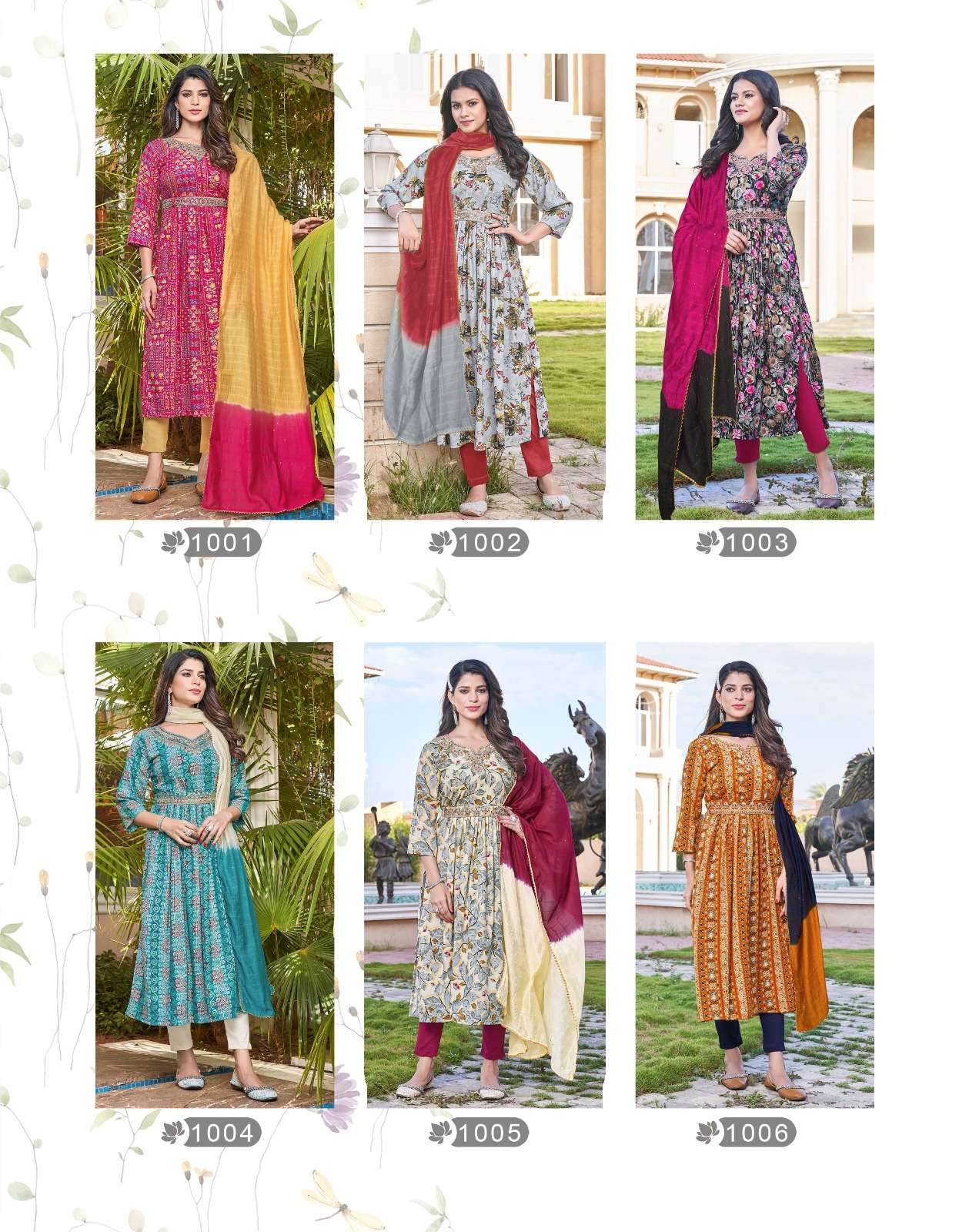 radhika limelight vol 1 1001-1006 series reyon designer stich salwar kameez online shopping surat  