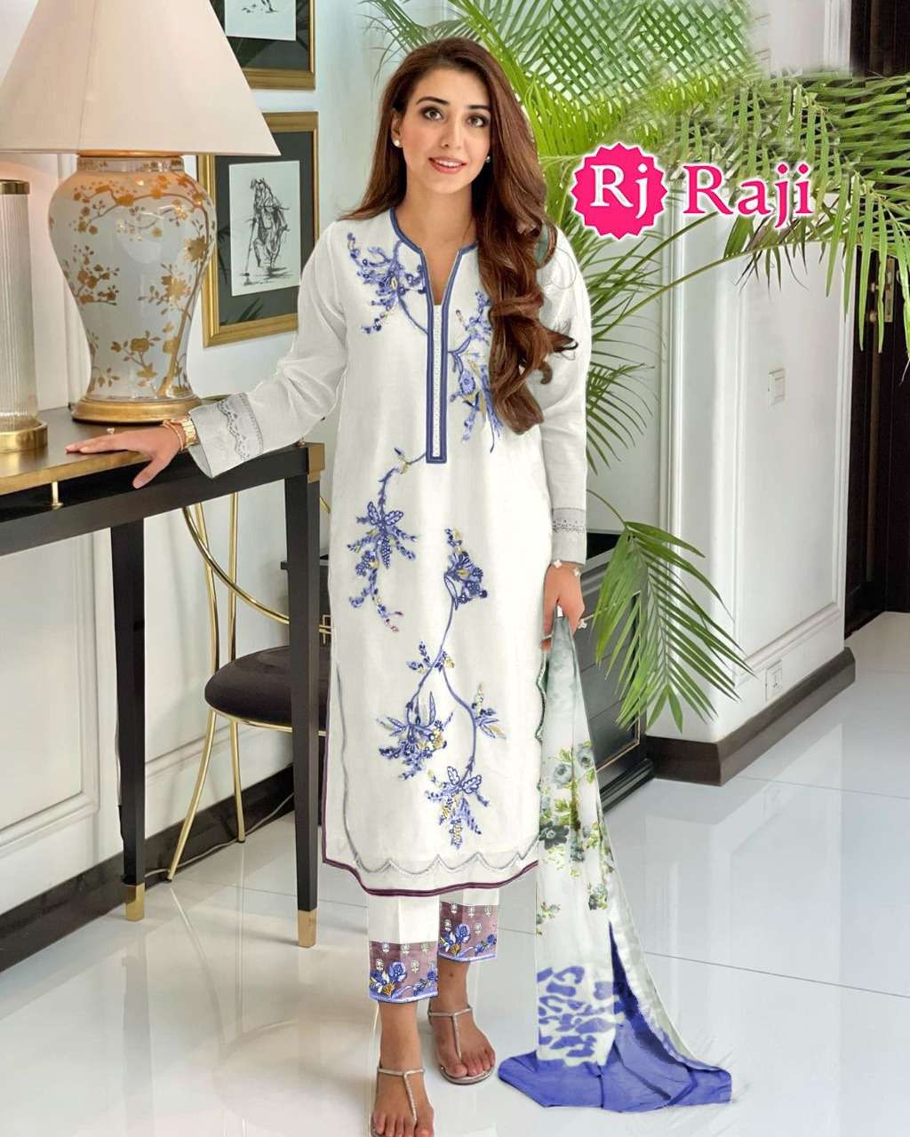 raji rj-302 pure georgette embroidered buy pakistani readymade salwar kameez online surat