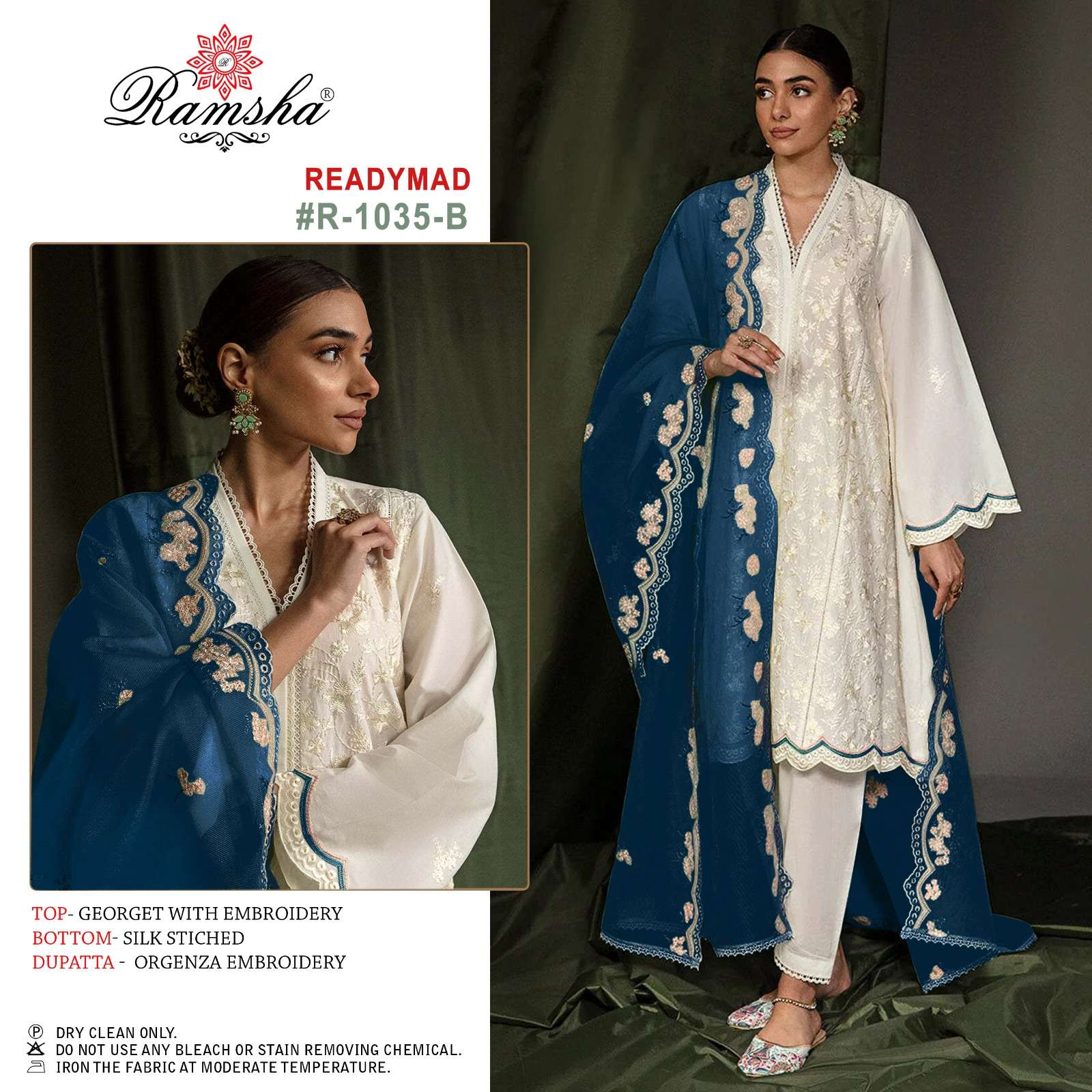 ramsha 1035 nx stylish look designer pakistani salwar suits wholesaler in surat