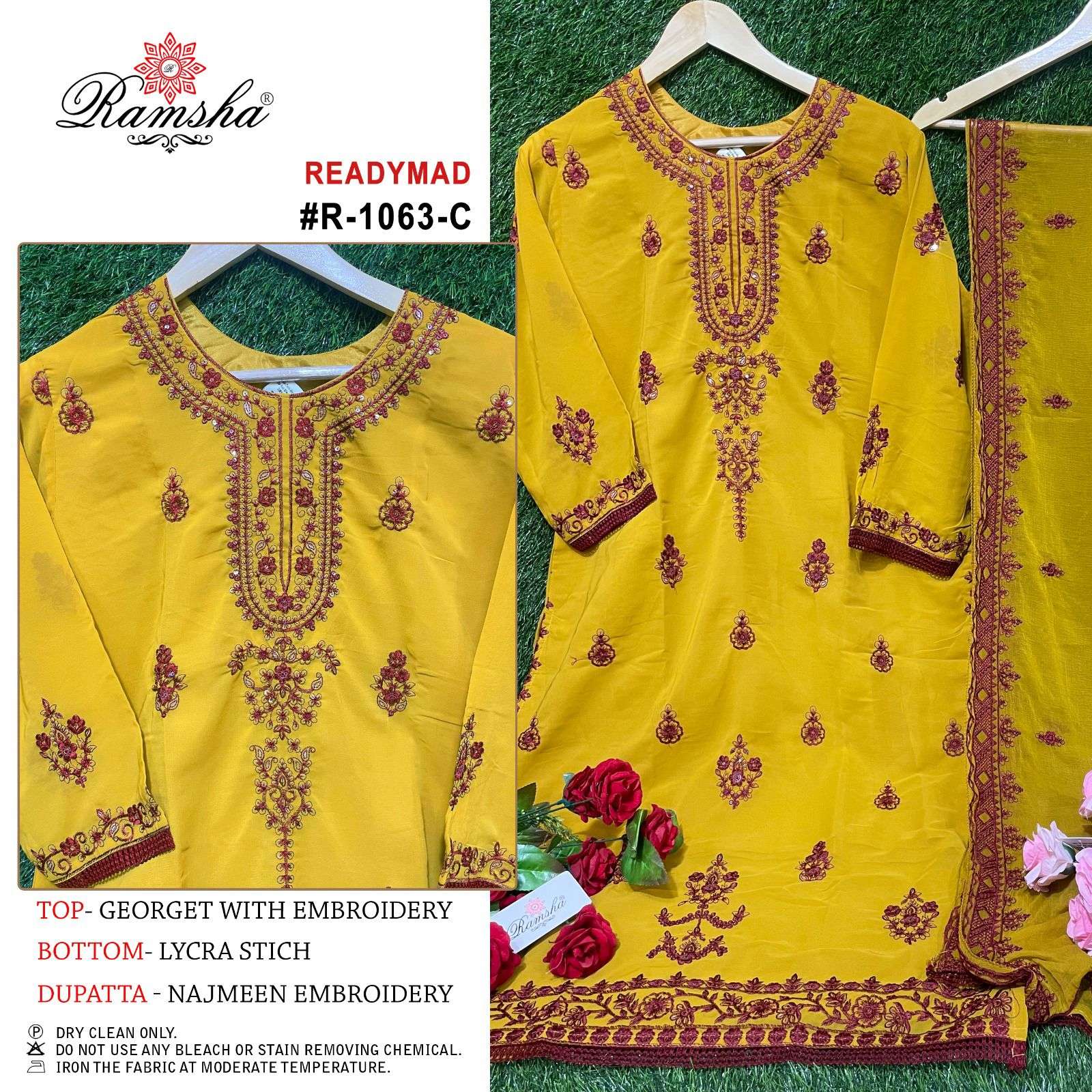 ramsha 1063 series readymade designer pakistani salwar suits online supplier surat 