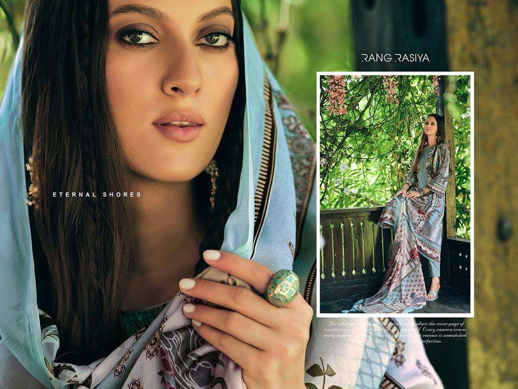 rang rasiya florence 501-508 series unstich designer salwar kameez latest catalogue manufacturer surat 