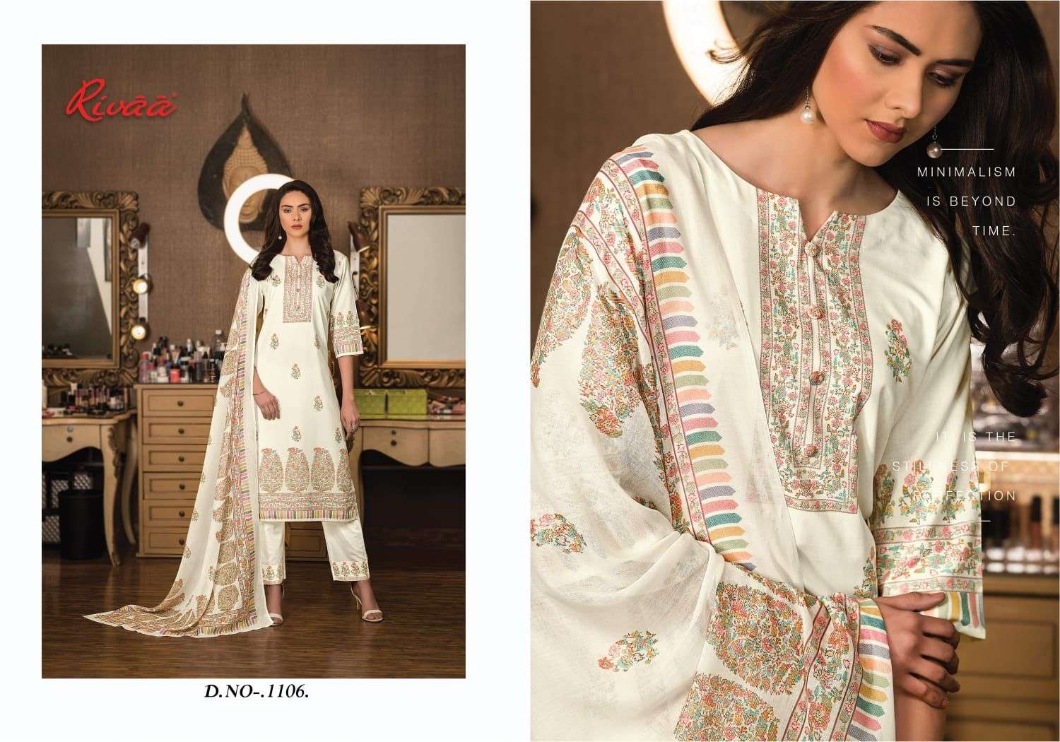 rivaa exports naina 1101-1107 series indian designer salwar kameez catalogue collection 2023