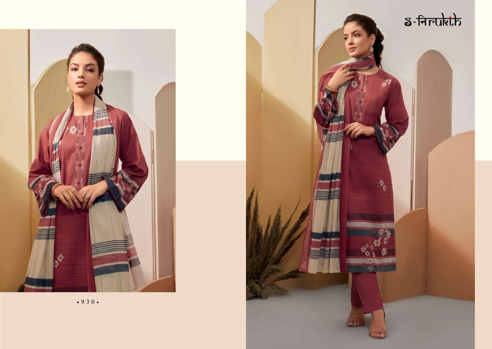 s-nirukht aaliaa cotton satin fancy embroidery salwar kameez wholesale price 
