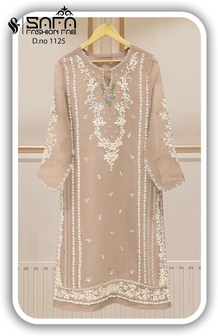 safa fashion fab 1125 series reaymade designer pakistani salwar suits wholesale price surat