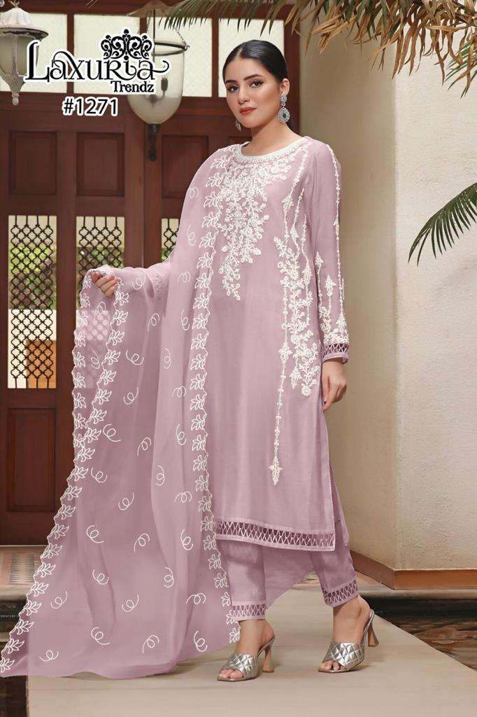 safa fashion fab 1271 series gorgeous look designer salwar suits collection in surat 