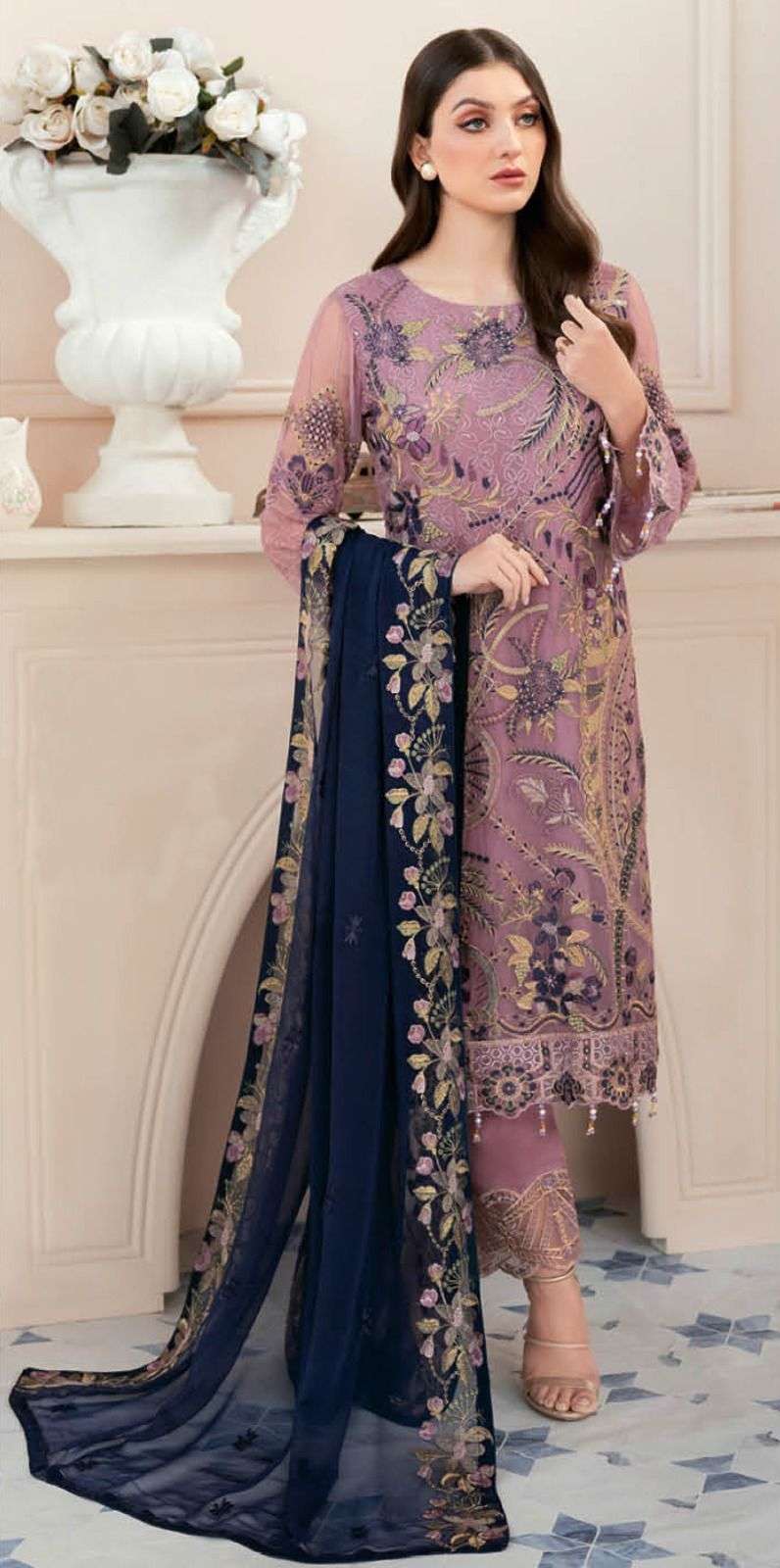 serine 120 series stylish look designer pakistani salwar suits catalogue wholesale price surat