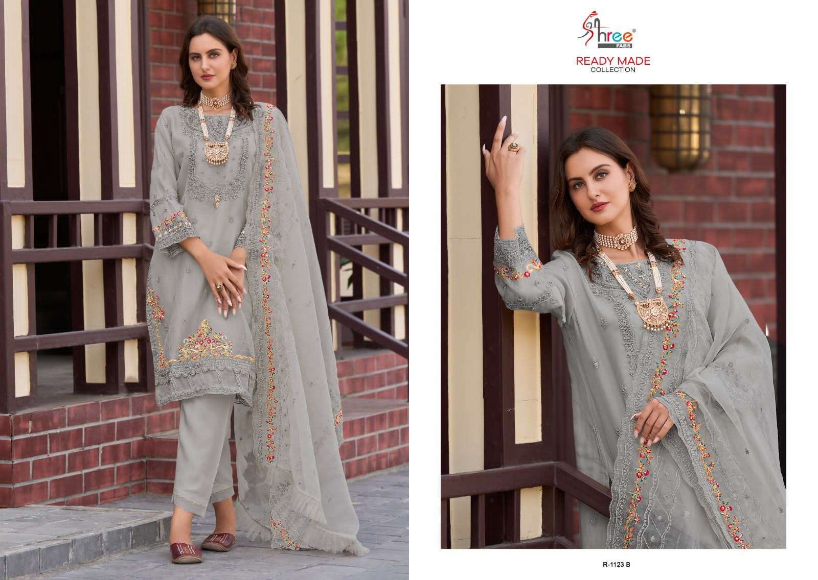 shree fabs 1123 series readymade designer pakistani salwar suits collection 2023