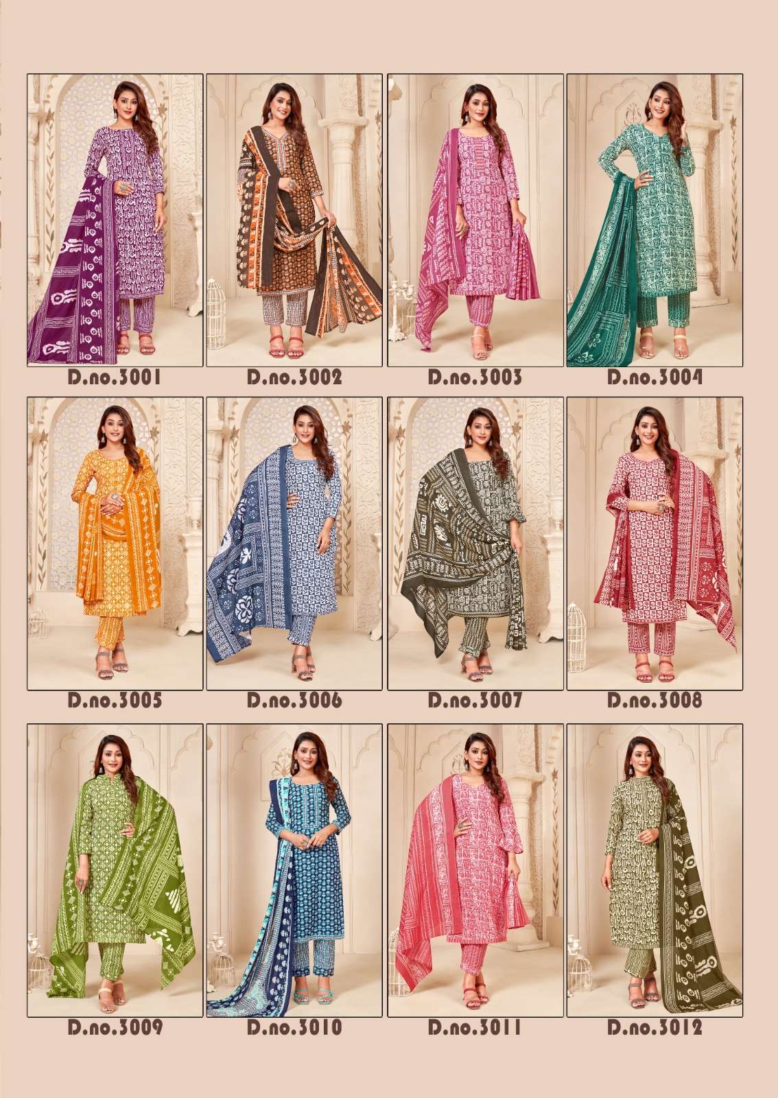 skt suits rammy vol-3 3001-3012 series fancy designer salwar suits catalogue manufacturer surat