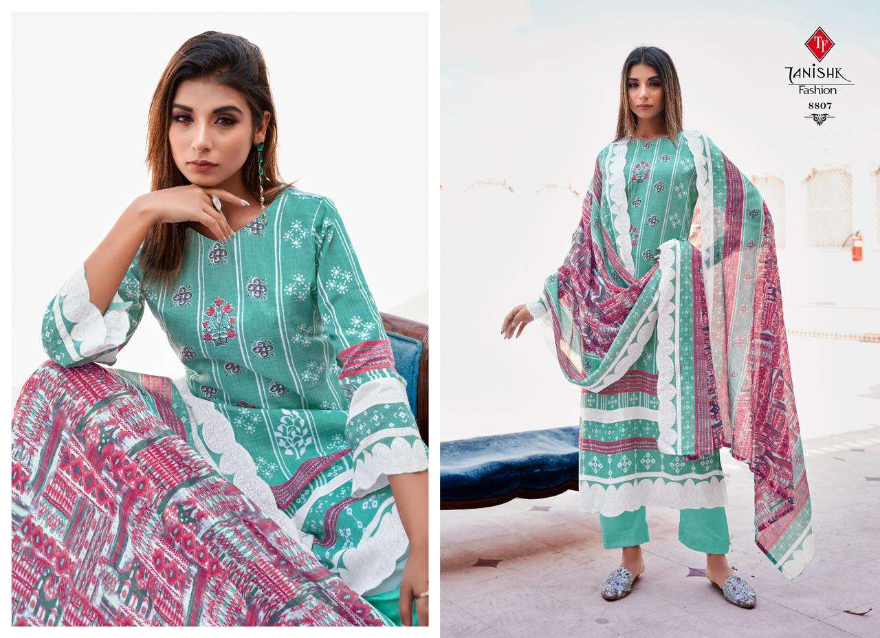 tanishk fashion falak vol-7 series unstich designer salwar suits catalogue wholesale price surat