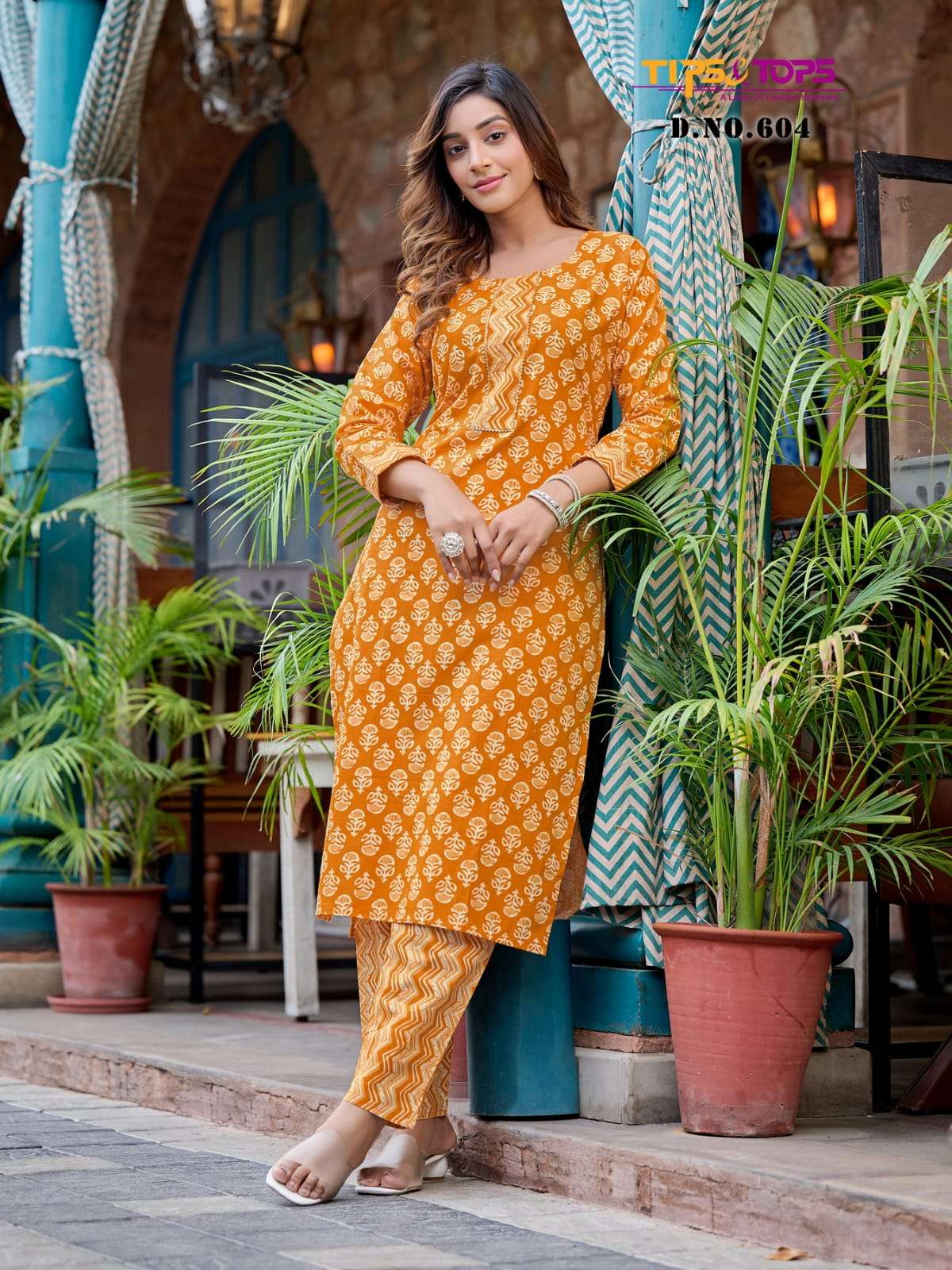 tips and tops cotton candy vol-6 summer special fancy kurtis with bottom catalogue collection 2023 