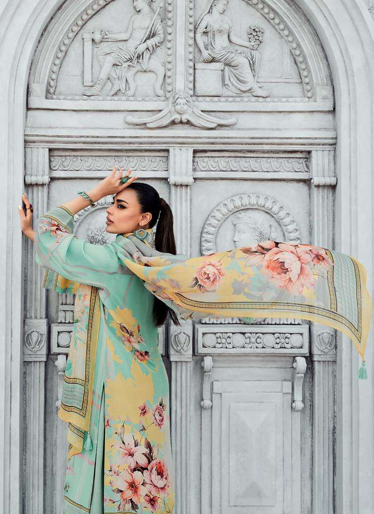 varsha gul-e-naaz designer lawn digital embroidred party wear salwar kameez online shopping surat 
