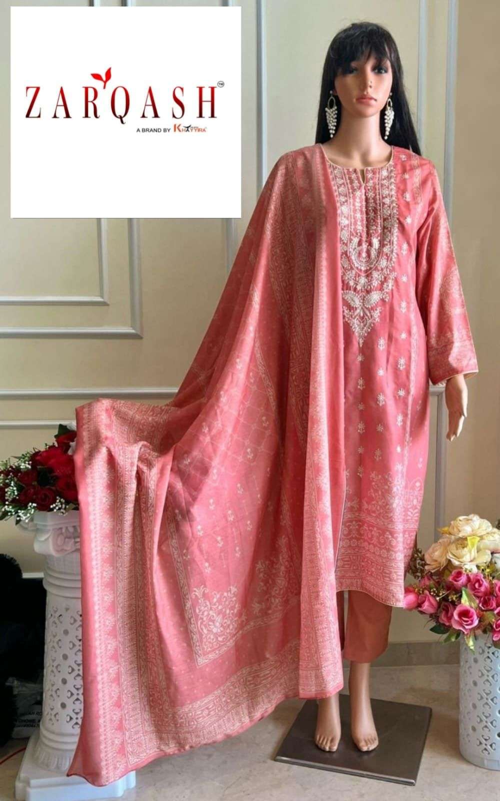 zarqash aaliya vol-8 130-132 series trendy designer pakistani salwar suits collection 2023