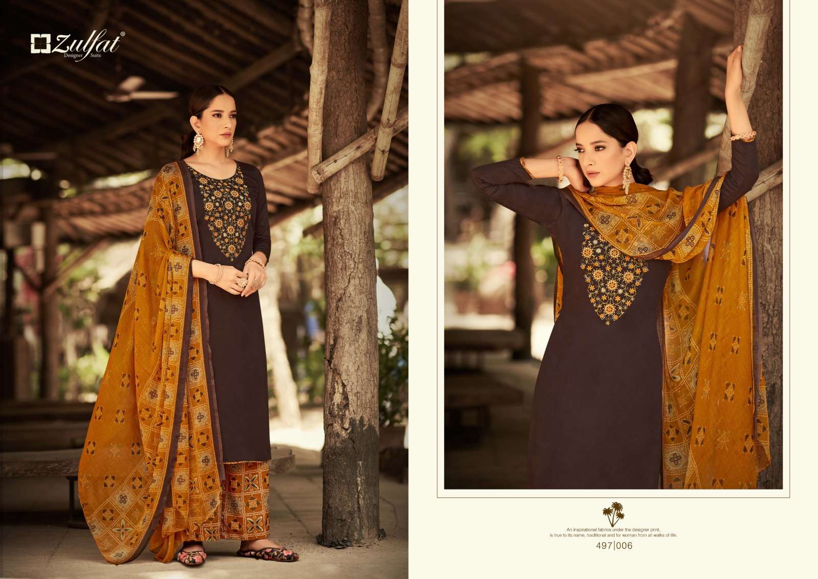 zulfat designer by damini zam cotton salwar kameez online shopping wholesale dealer surat 