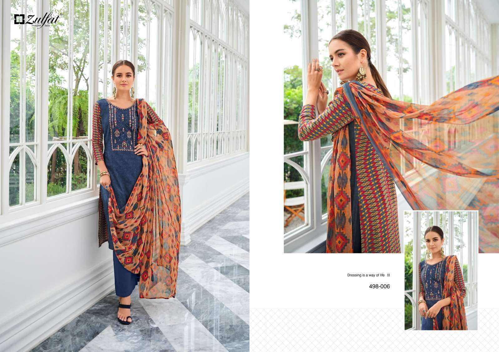 zulfat designer suits jashn trendy designer salwar suits premium summer collection 2023 