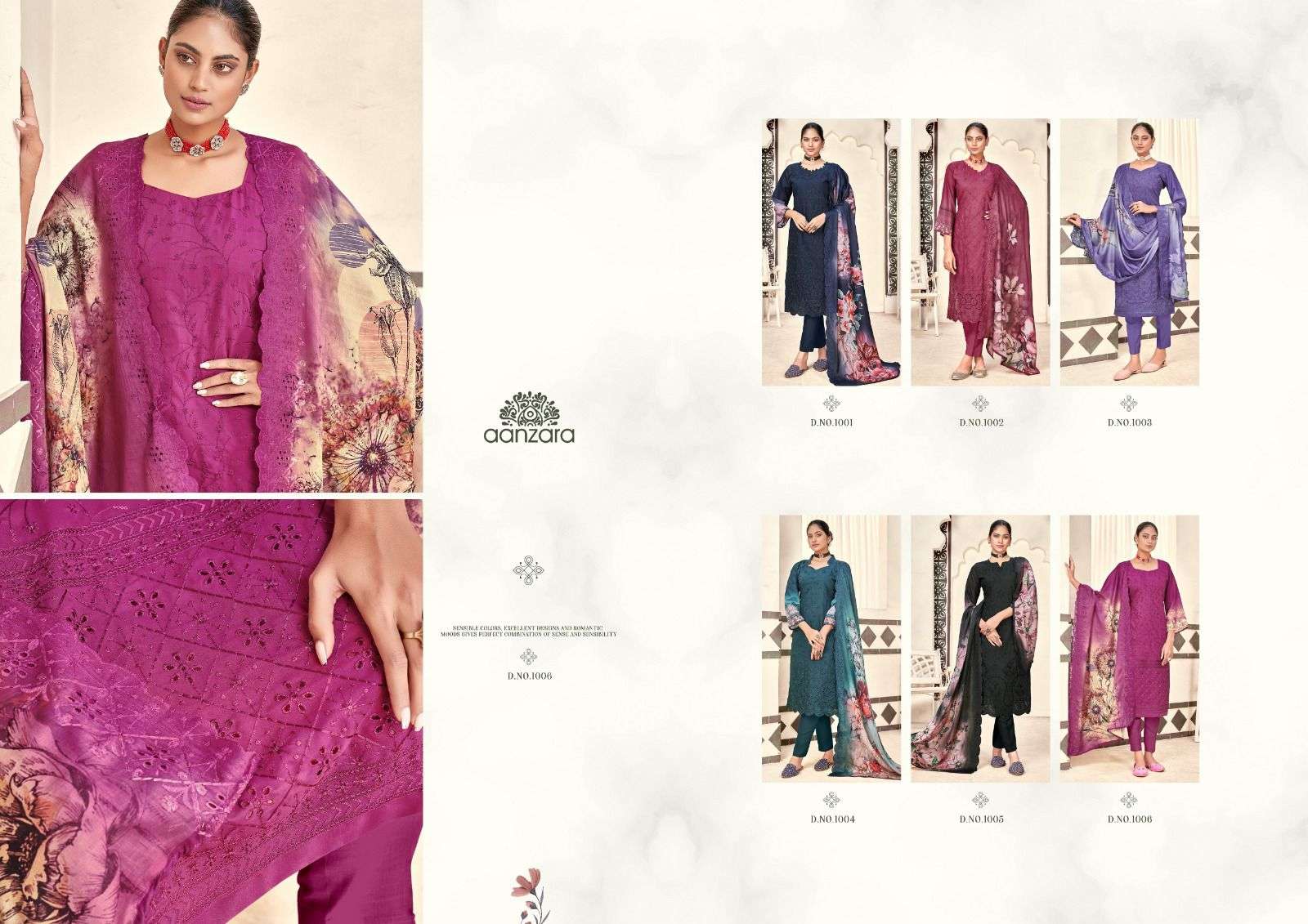acme weavers nazma 1001-1006 series exclusive designer salwar suits online price surat