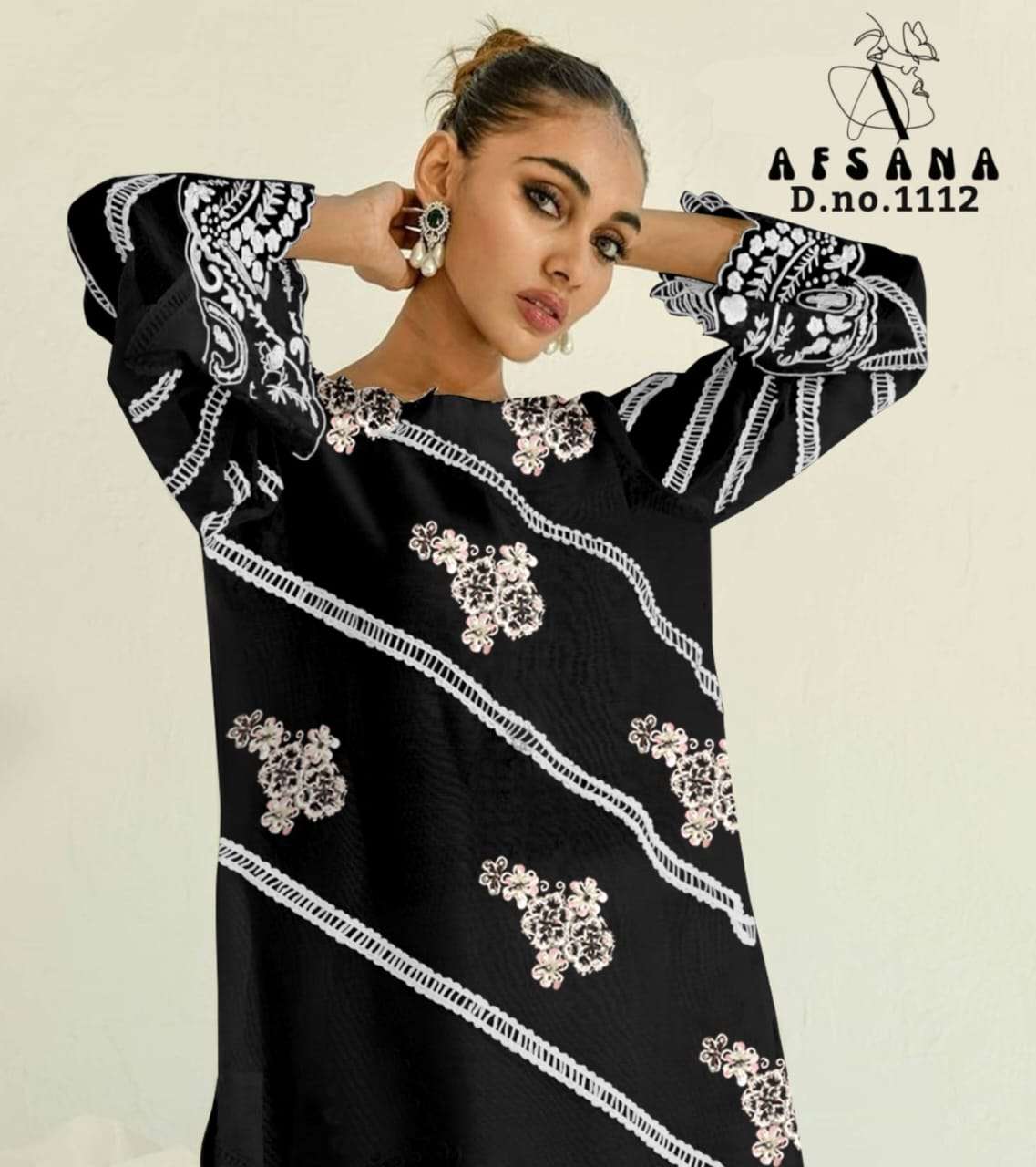afsana 1112 series readymade designer pakistani salwar suits wholesaler surat