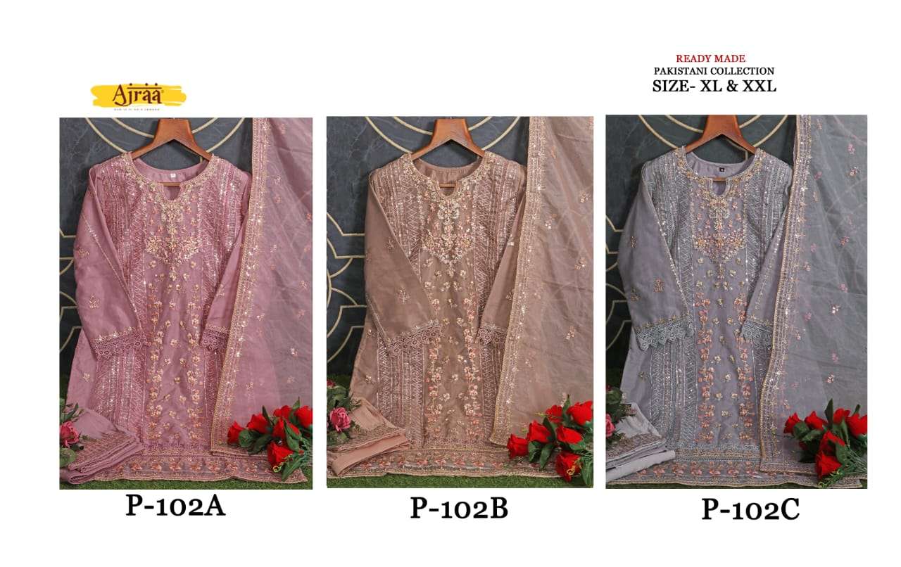 ajraa 102 series exclusive designer salwar suits online supplier surat