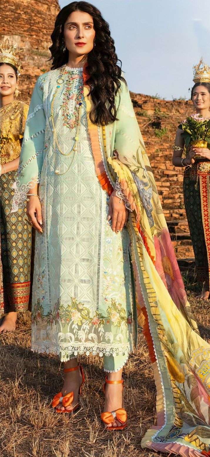 al khushbu mushq vol-3 5005-5009 series stylish look designer pakistani salwar suits design 2023