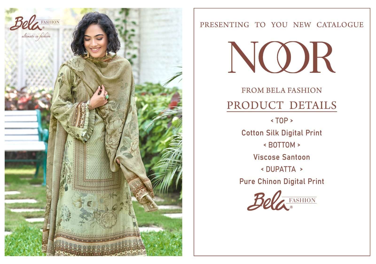 bela fashion noor 3870-3876 series unstitched designer salwar kameez catalogue collection 2023 