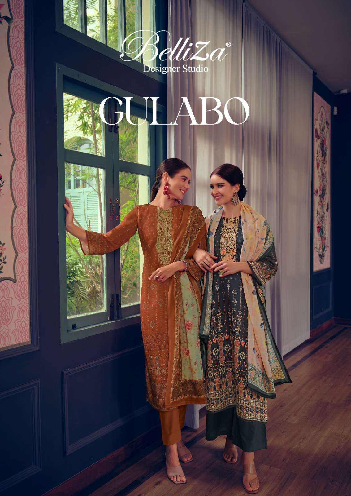 belliza designer studio gulabo unstitched designer salwar suits catalogue online dealer surat