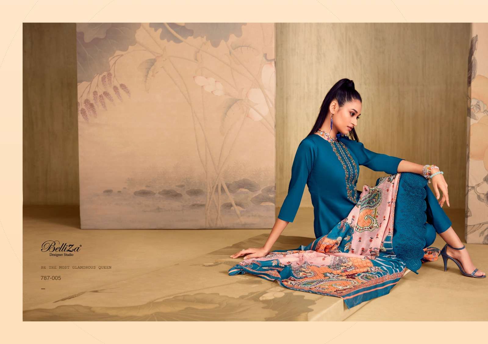 belliza designer studio mughal garden premium designer salwar suits catalogue collection 2023