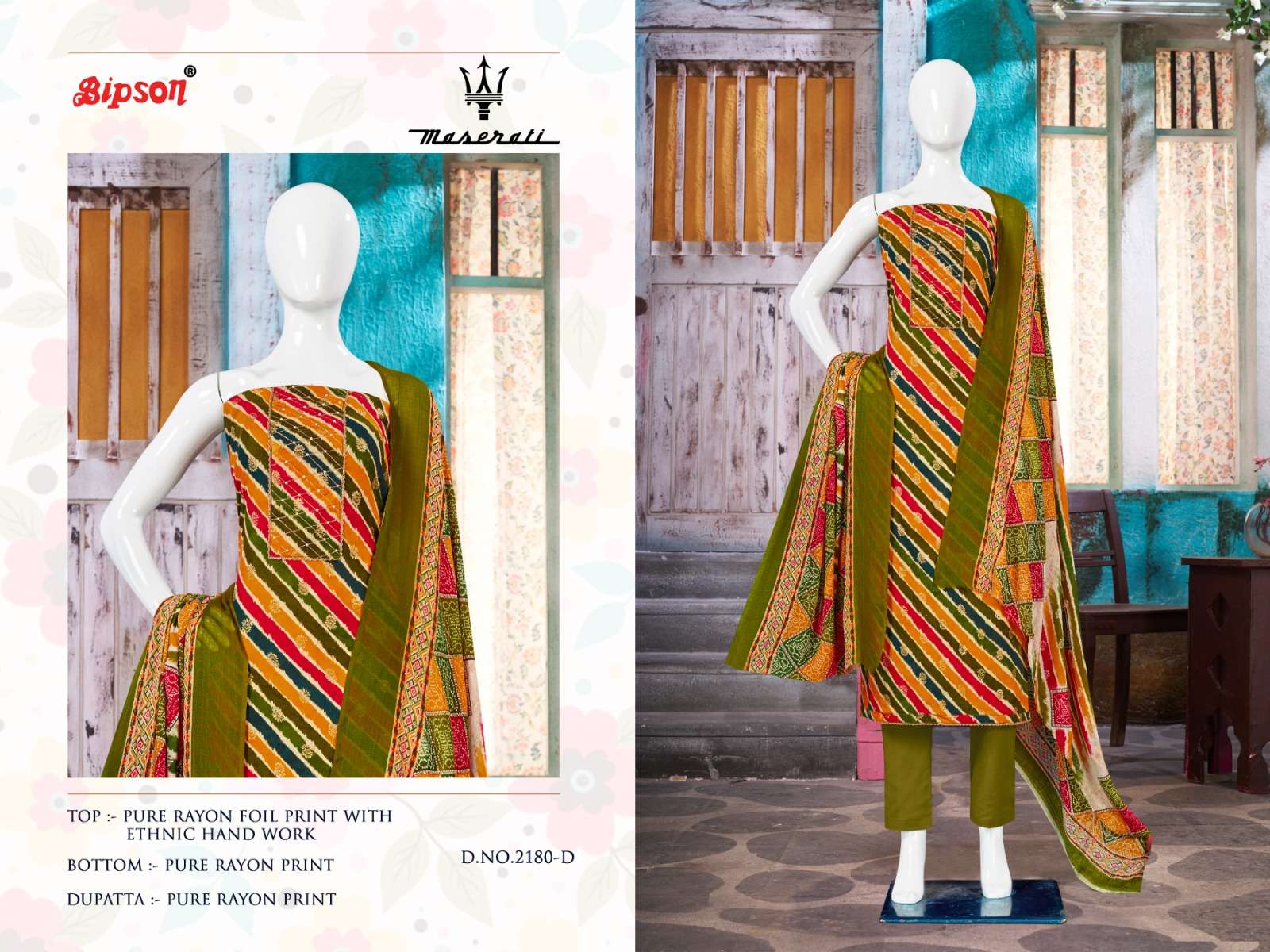bipson prints maserati 2180 series indian designer dress catalogue online wholesaler surat
