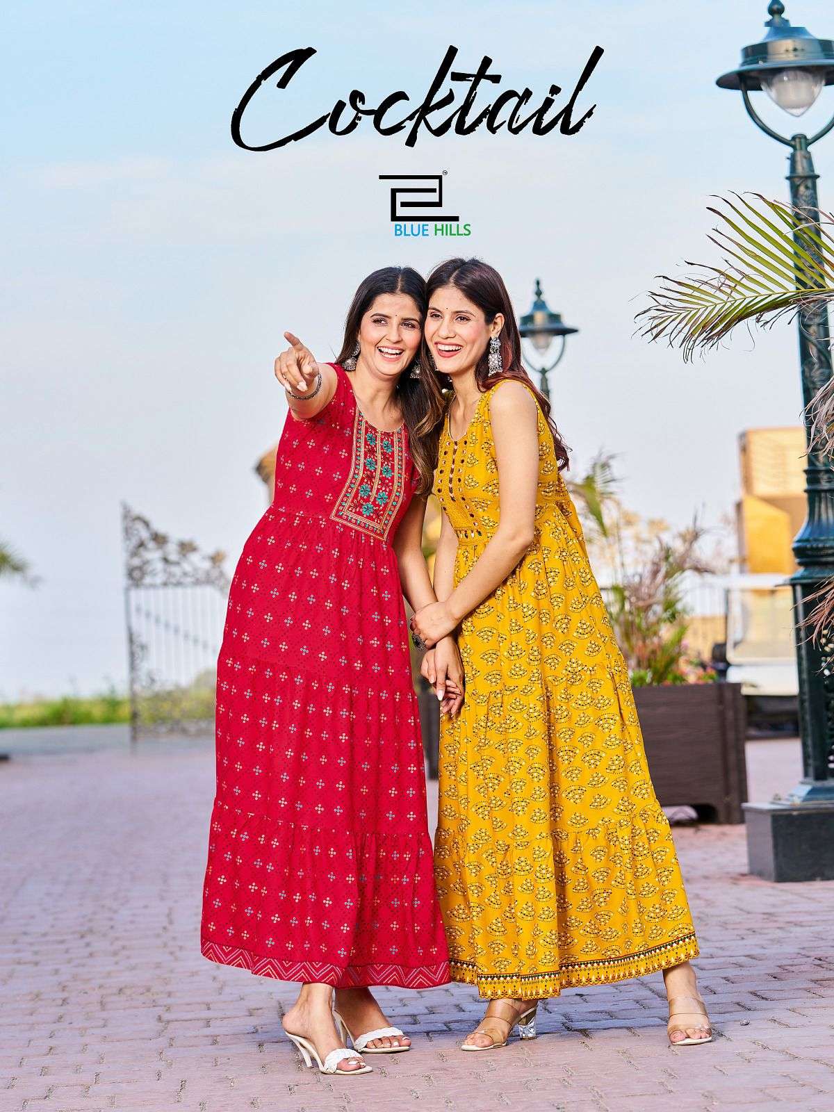bluehills cocktail 1001-1008 series trendy designer long gowns catalogue collection 2023
